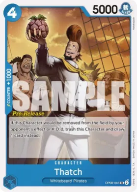 Thatch (OP08P OP08-045) Promos: Two Legends