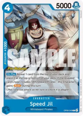 Speed Jil (OP08P OP08-049) Promos: Two Legends