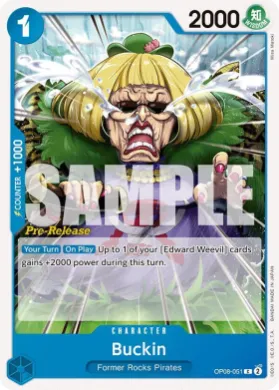 Buckin (OP08P OP08-051) Promos: Two Legends