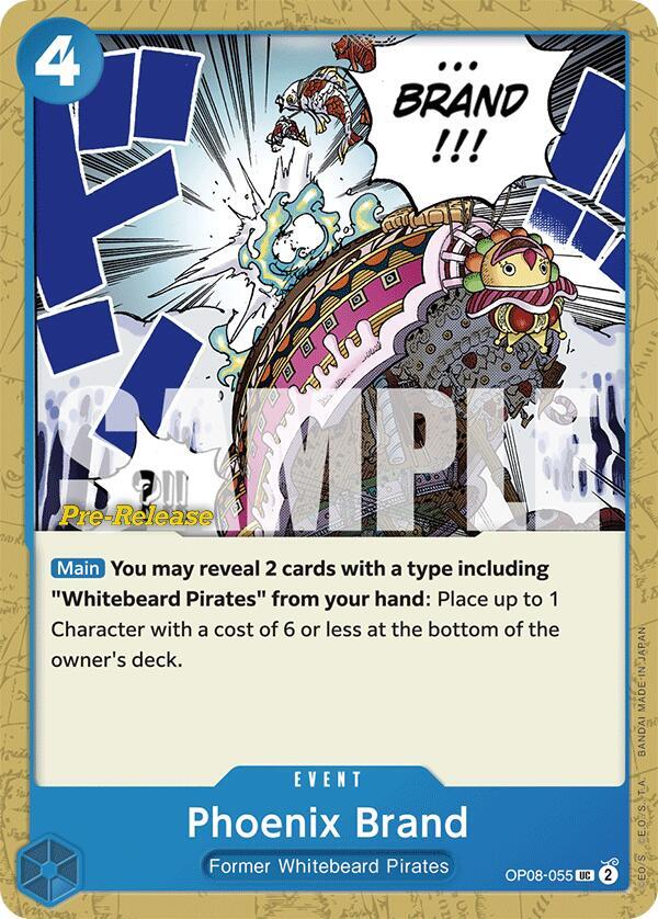 Phoenix Brand OP08-055 One Piece card