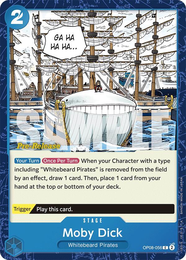 Moby Dick OP08-056 One Piece card