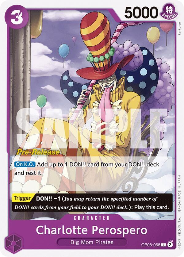 Charlotte Perospero OP08-068 One Piece card