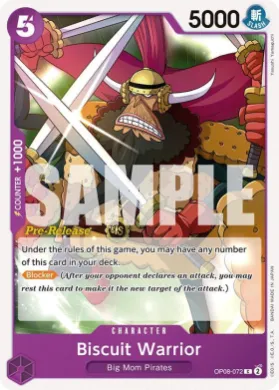 Biscuit Warrior (OP08P OP08-072) Promos: Two Legends