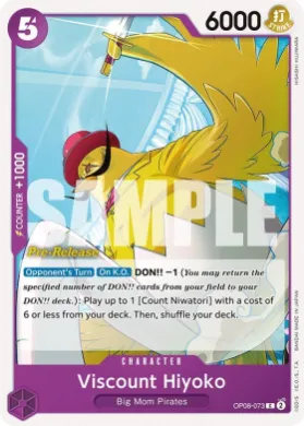 Viscount Hiyoko (OP08P OP08-073) Promos: Two Legends