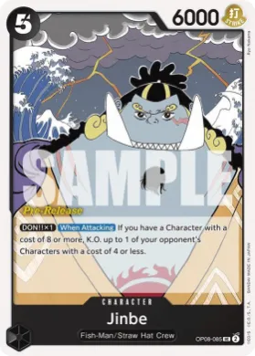 Jinbe (OP08P OP08-085) Promos: Two Legends