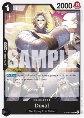Duval (OP08P OP08-088) Promos: Two Legends
