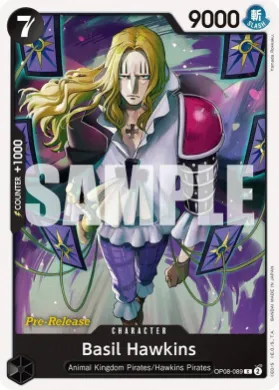 Basil Hawkins (OP08P OP08-089) Promos: Two Legends