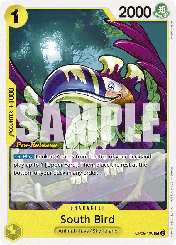 South Bird OP08-100 One Piece card