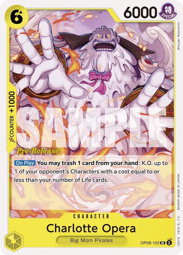 Charlotte Opera OP08-102 One Piece card