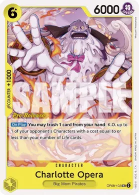 Charlotte Opera (OP08P OP08-102) Promos: Two Legends