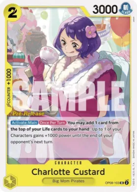 Charlotte Custard (OP08P OP08-103) Promos: Two Legends