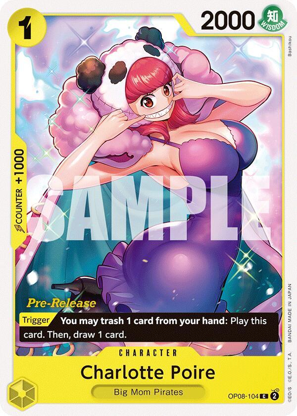 Charlotte Poire OP08-104 One Piece card