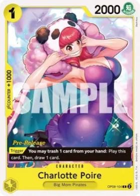 Charlotte Poire (OP08P OP08-104) Promos: Two Legends