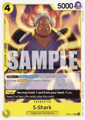 S-Shark (OP08P OP08-111) Promos: Two Legends