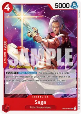 Saga (OP06P OP06-006) Promos: Wings of the Captain