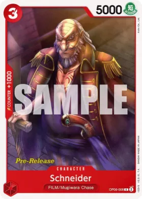 Schneider (OP06P OP06-008) Promos: Wings of the Captain