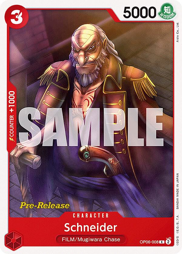 Schneider OP06-008 One Piece card