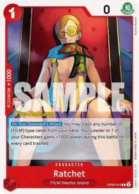 Ratchet (OP06P OP06-014) Promos: Wings of the Captain