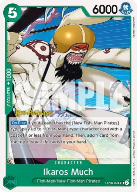 Ikaros Much (OP06P OP06-024) Promos: Wings of the Captain