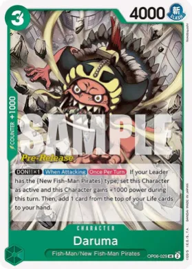 Daruma (OP06P OP06-029) Promos: Wings of the Captain