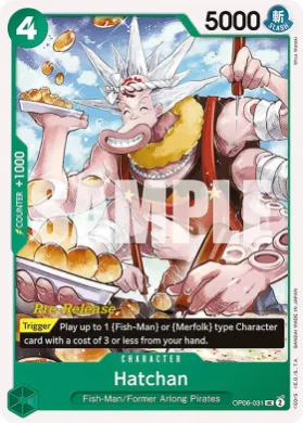 Hatchan (OP06P OP06-031) Promos: Wings of the Captain