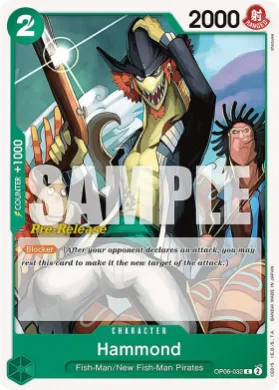 Hammond (OP06P OP06-032) Promos: Wings of the Captain