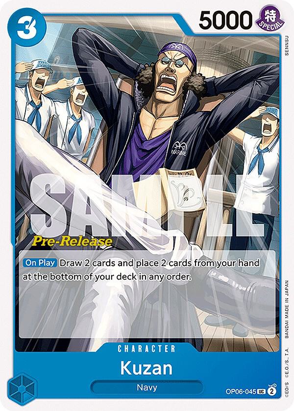 Kuzan OP06-045 One Piece card