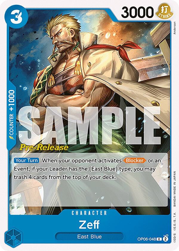 Zeff OP06-048 One Piece card