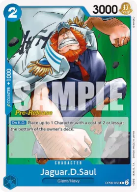Jaguar.D.Saul (OP06P OP06-053) Promos: Wings of the Captain