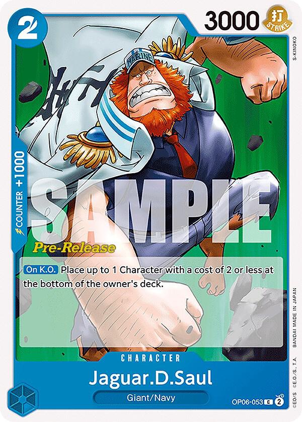 Jaguar.D.Saul OP06-053 One Piece card