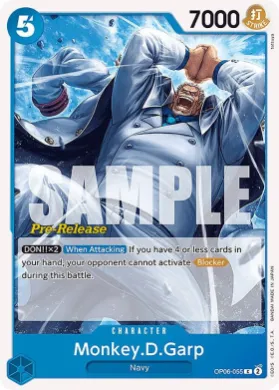 Monkey.D.Garp (OP06P OP06-055) Promos: Wings of the Captain