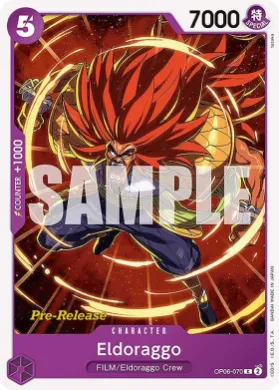 Eldoraggo (OP06P OP06-070) Promos: Wings of the Captain