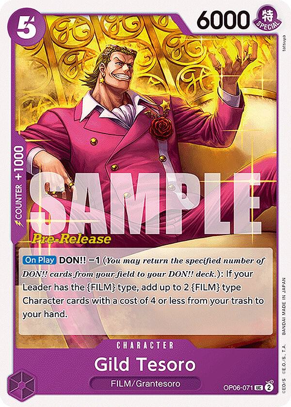 Gild Tesoro OP06-071 One Piece card