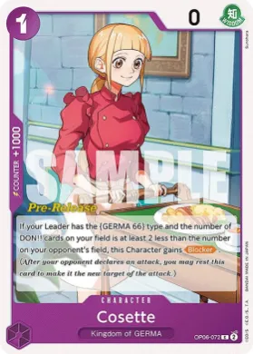 Cosette (OP06P OP06-072) Promos: Wings of the Captain