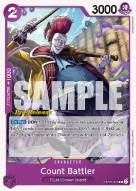 Count Battler (OP06P OP06-075) Promos: Wings of the Captain