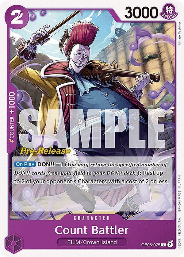 Count Battler OP06-075 One Piece card
