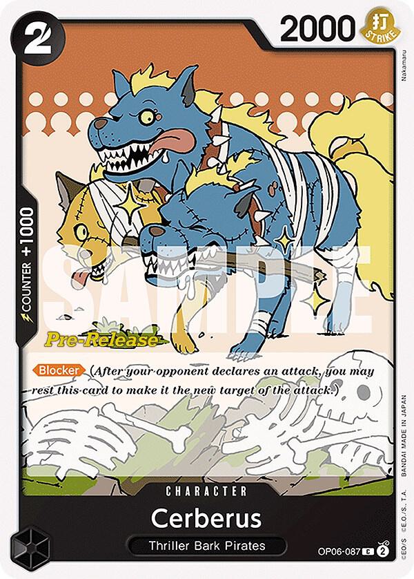 Cerberus OP06-087 One Piece card