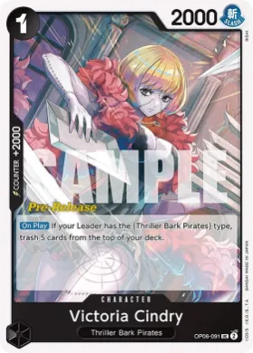 Victoria Cindry (OP06P OP06-091) Promos: Wings of the Captain