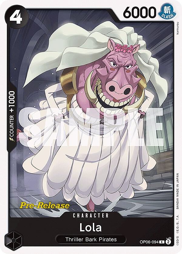 Lola OP06-094 One Piece card