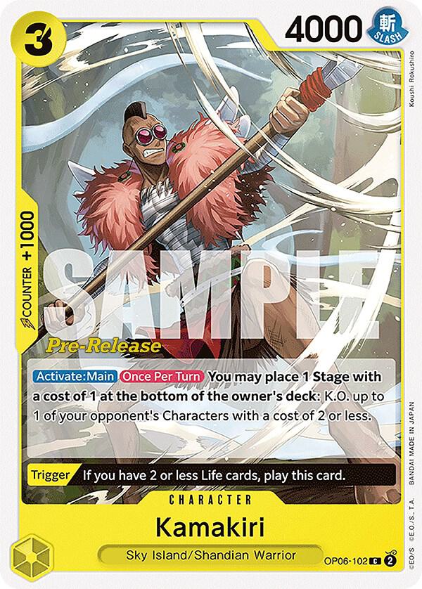 Kamakiri OP06-102 One Piece card