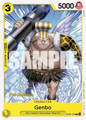 Genbo (OP06P OP06-105) Promos: Wings of the Captain