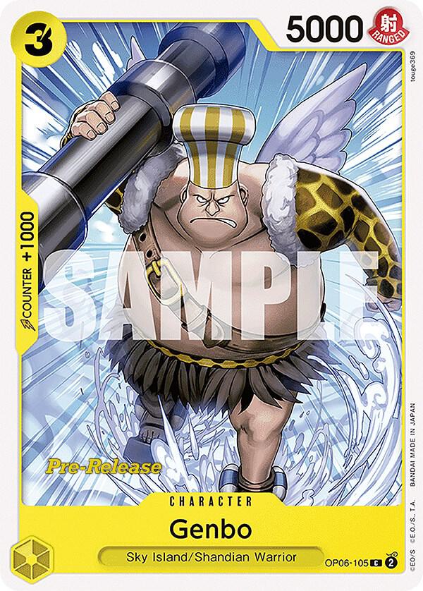 Genbo OP06-105 One Piece card