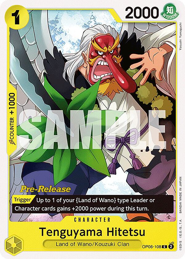 Tenguyama Hitetsu OP06-108 One Piece card