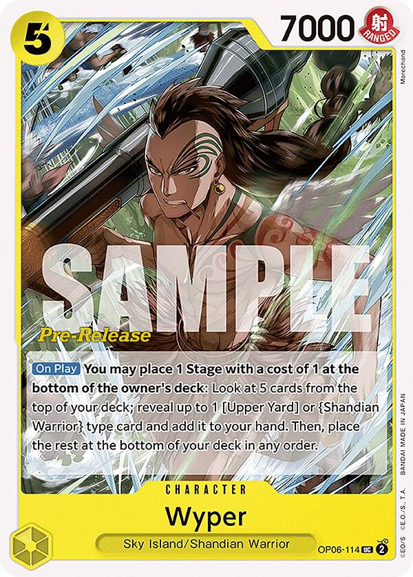 Wyper OP06-114 One Piece card