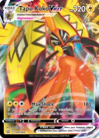 Tapu Koko VMAX (BST 51) Battle Styles