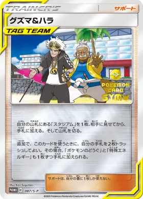 グズマ&ハラ (Guzma & Hala) (S1H 087) Sword & Shield Promos