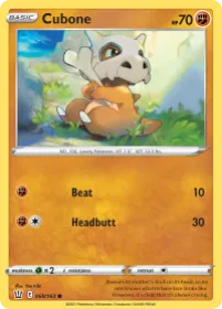 Cubone (BST 69) Battle Styles