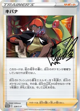 キバナ (Raihan) (S1H 228) Sword & Shield Promos