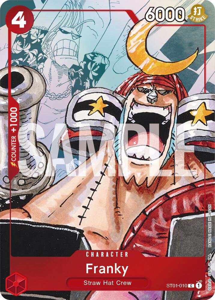 Franky ST01-010 One Piece card