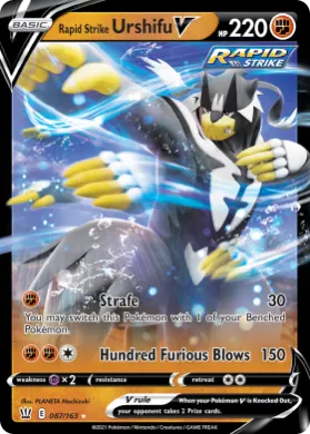 Rapid Strike Urshifu V (BST 87) Battle Styles